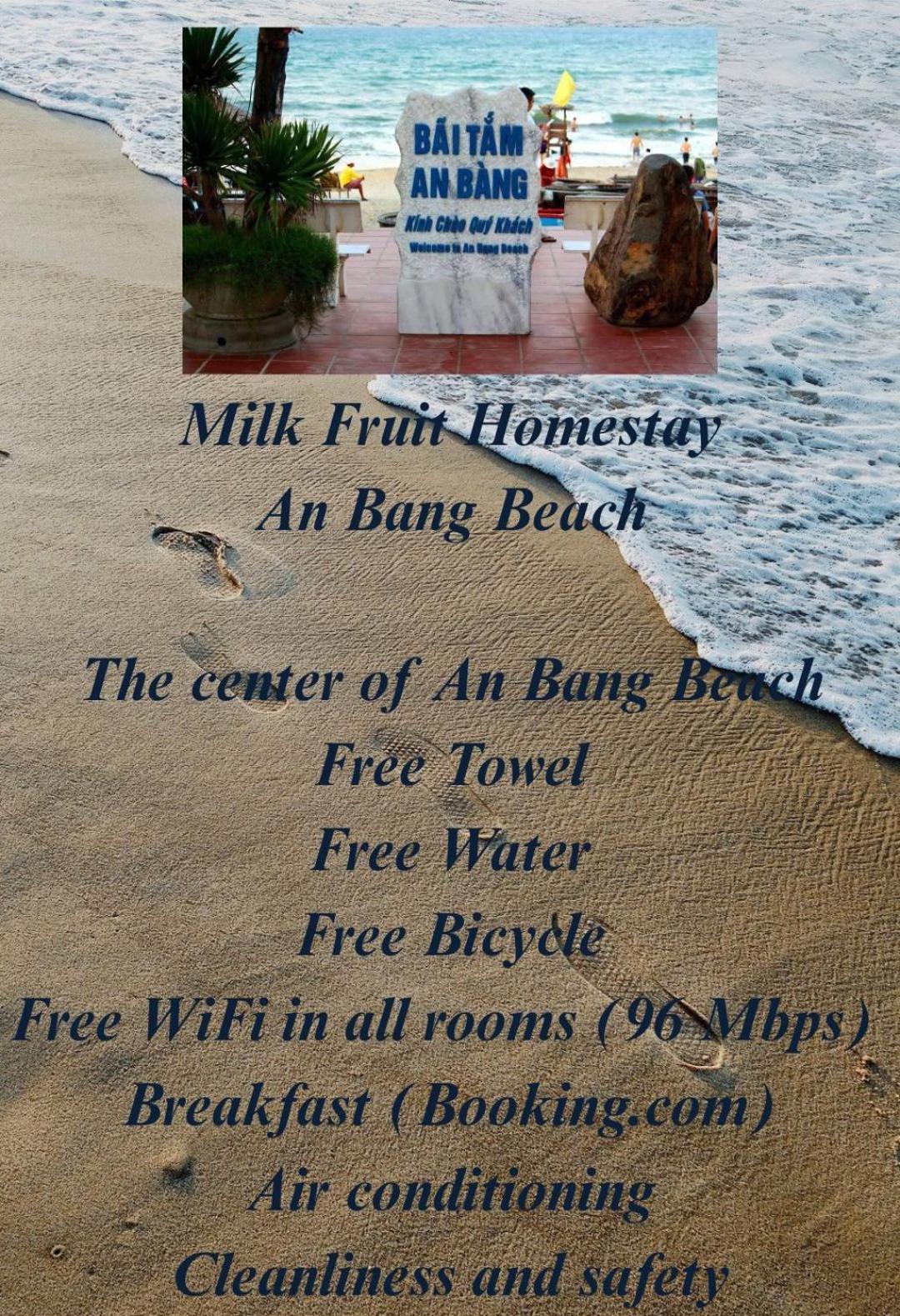 Milk Fruit Homestay - An Bang Beach هوي ان المظهر الخارجي الصورة